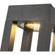 Sonoma 120 24 watt Black Exterior Bollard