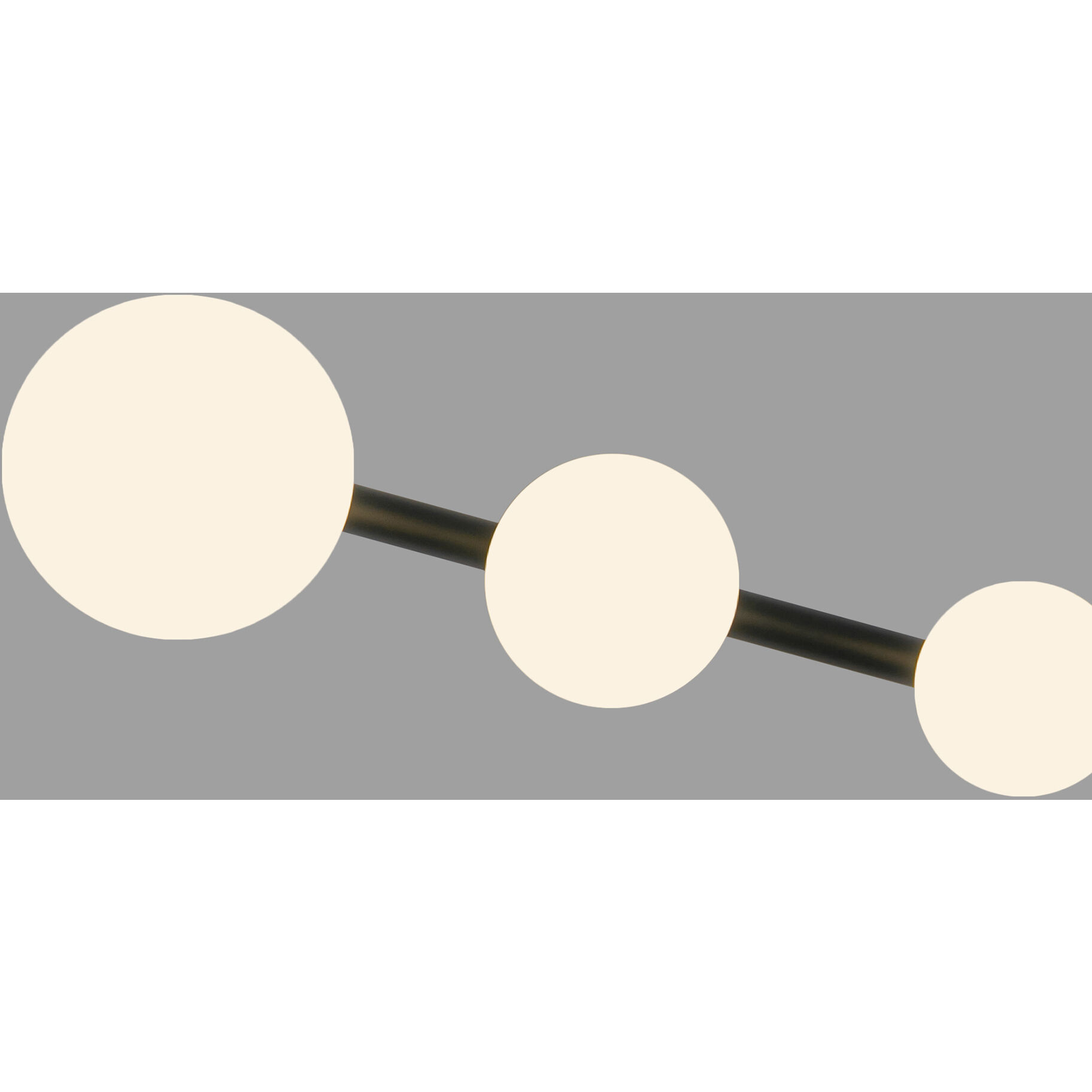 Cypress LED 28.63 inch Black Bath Vanity Light Wall Light