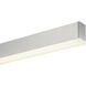 Vega LED 45 inch Brushed Nickel Linear Pendant Ceiling Light