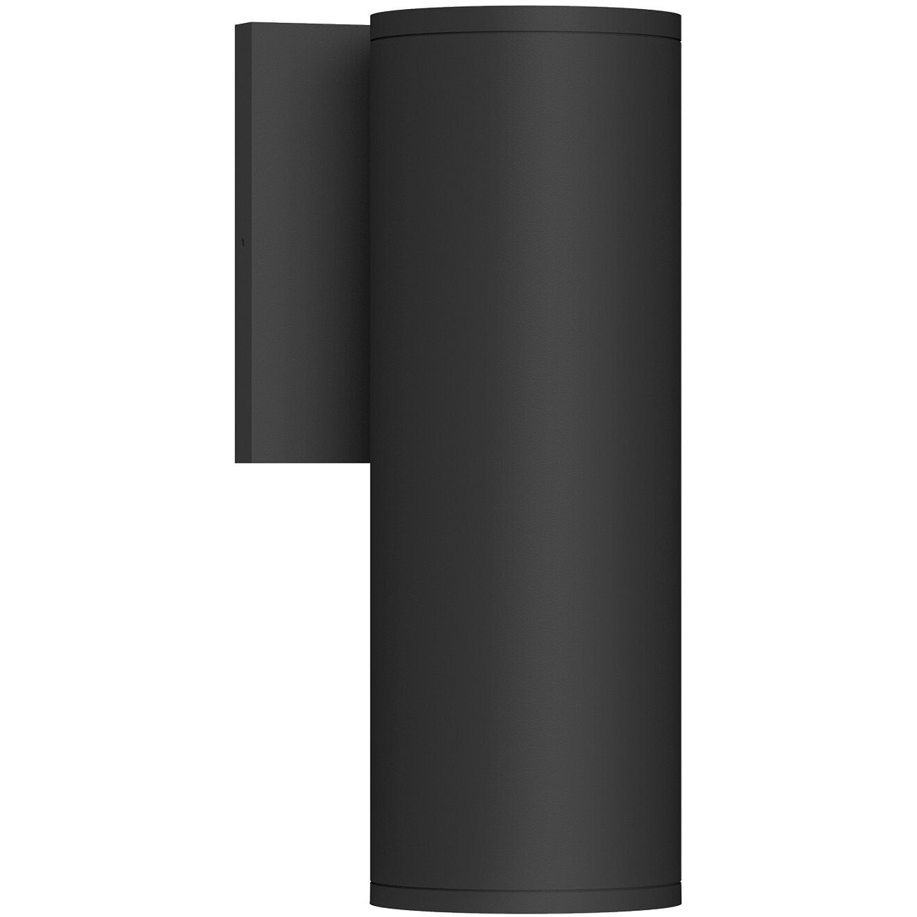 Lorna LED 9 inch Black Exterior Wall Sconce