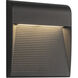 Casa LED 8.5 inch Black Exterior Wall/Step Light