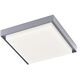 Ridge LED 8.25 inch Gray Exterior Ceiling