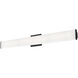 Ferguson LED 36.13 inch Black Bath Vanity Light Wall Light