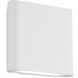 Slate All-terior Wall Light in Brushed Nickel