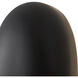 Perle 5.88 inch Matte Black ADA Wall Sconce Wall Light