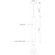 Pendula LED 2 inch Chrome Pendant Ceiling Light