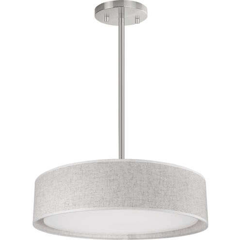 Dalton LED 16 inch Beige Pendant Ceiling Light