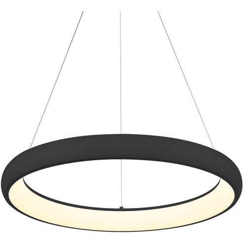 Cortana LED 24.25 inch Black Pendant Ceiling Light