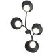 Rotaire LED 13 inch Black ADA Wall Sconce Wall Light