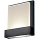 Guide LED 6 inch Black ADA Wall Sconce Wall Light