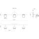 Lyra 1 Light 120V Brushed Nickel Track Light Ceiling Light