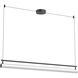 Gramercy LED 48 inch Black Linear Pendant Ceiling Light