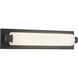 Charleston 18.75 inch Black Bath Vanity Light Wall Light