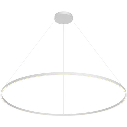 Cerchio LED 70.88 inch White Pendant Ceiling Light
