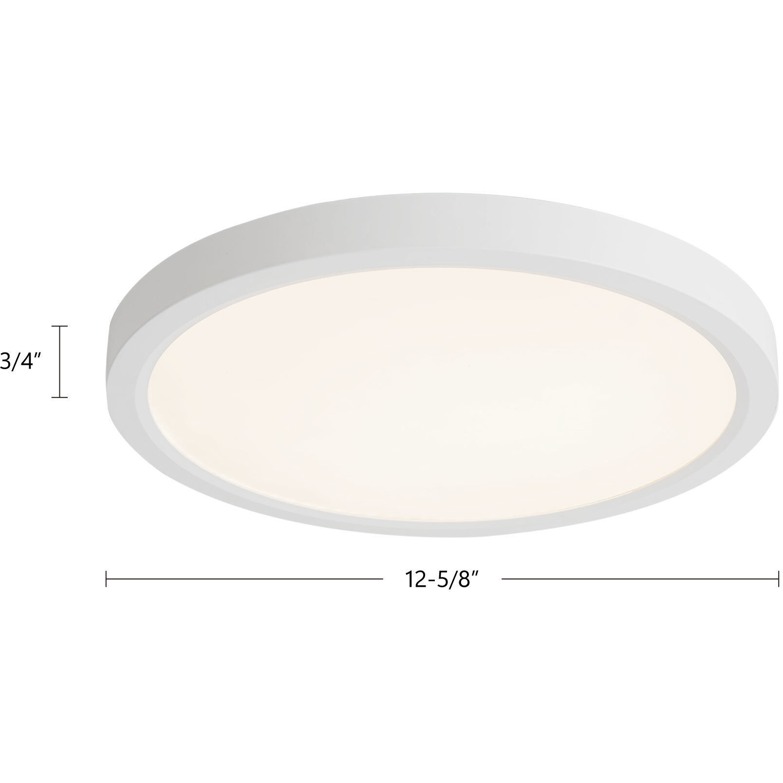 Mio LED 12.63 inch White Flush Mount Ceiling Light