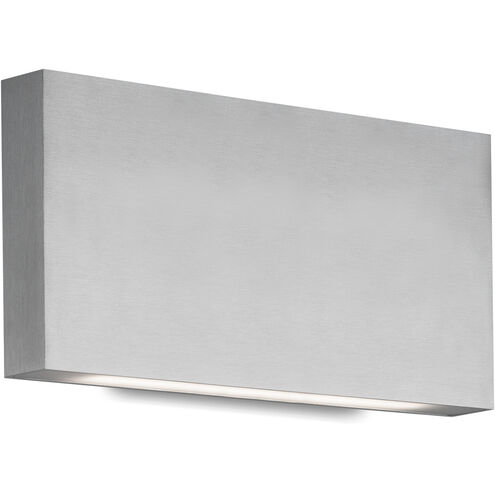 Mica All-terior Wall Light in Brushed Nickel