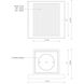 Mavis LED 4 inch Black Exterior Wall Sconce