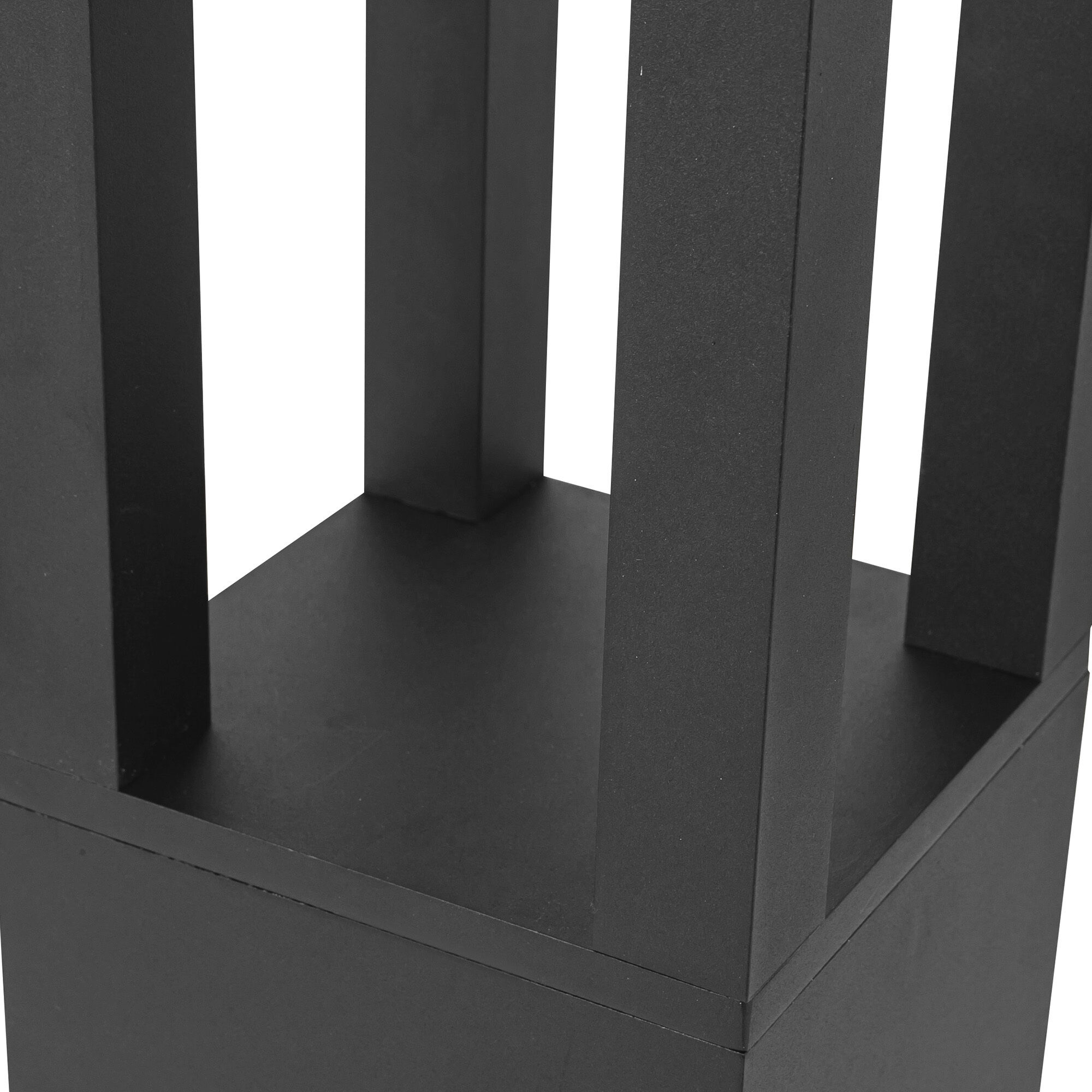 Napa 120-277V 24.00 watt Black Exterior Bollard