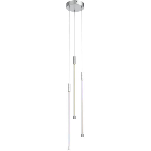 Motif LED 5.5 inch Chrome Multi-Pendant Ceiling Light