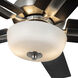 Erikson 52 inch Brushed Nickel Ceiling Fan