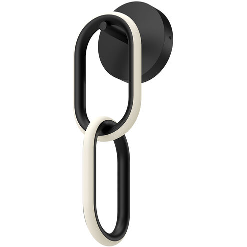 Airen LED 5.25 inch Black Wall Sconce Wall Light