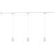 Eloa 120 White Trilo Track Ceiling Light