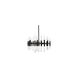 Turin LED 27 inch Black Chandelier Ceiling Light in Black Plating