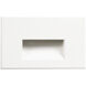 Sonic LED 3 inch White Exterior Wall/Step Light