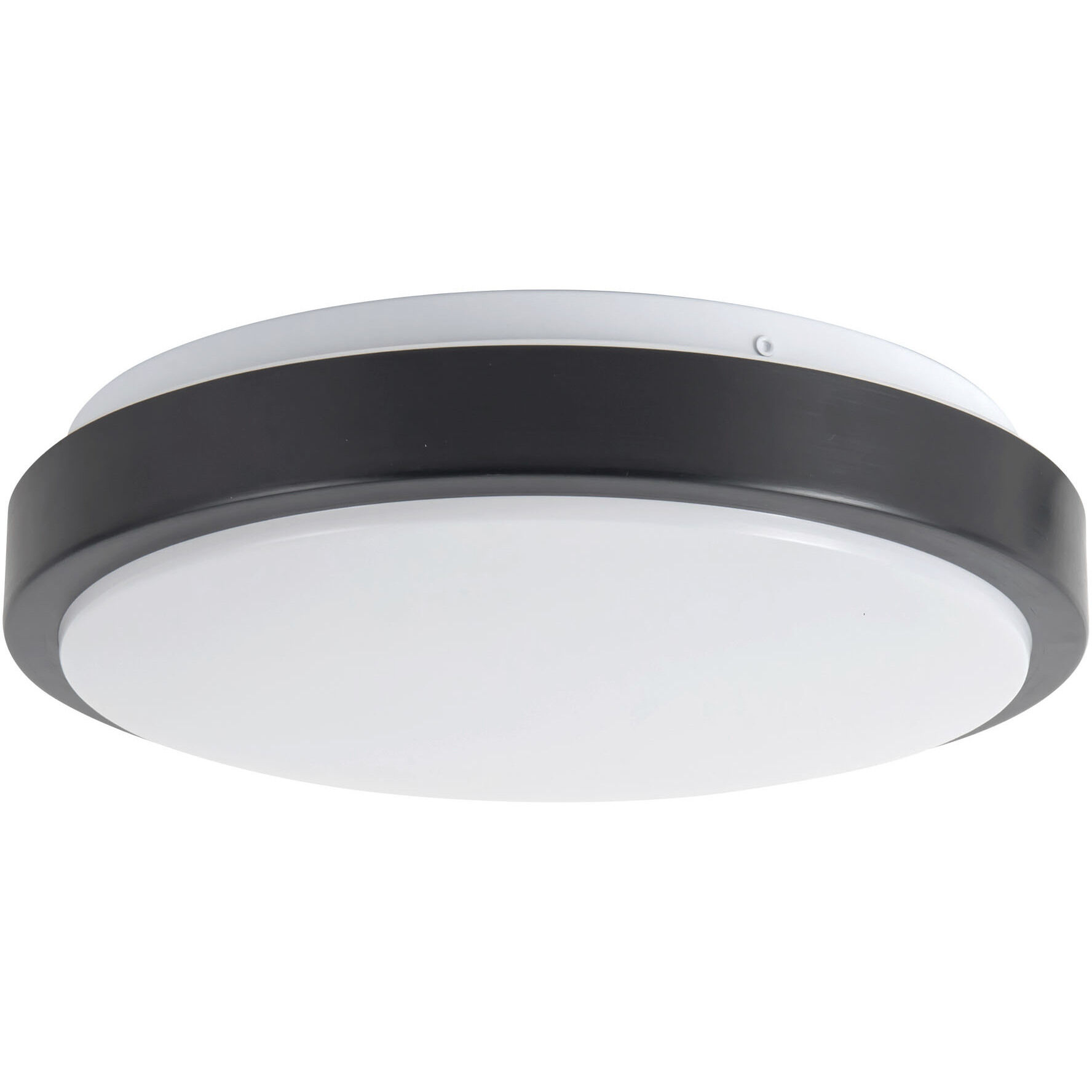 Yanis 11.88 inch Black Flush Mount Ceiling Light