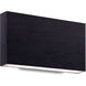 Mica LED 9.88 inch Black ADA Wall Sconce Wall Light