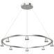 Dune LED 33.25 inch Black Chandelier Ceiling Light