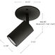Barclay 1 Light 2.38 inch Black Semi-Flush Mount Ceiling Light
