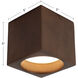 Bosco 5 inch Natural Oak Flush Mount Ceiling Light
