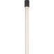 Motif LED 0.75 inch Black ADA Wall Sconce Wall Light