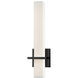 Nepal LED 2.38 inch Black ADA Wall Sconce Wall Light