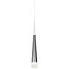 Ultra LED 2.13 inch Chrome Pendant Ceiling Light