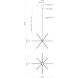 Sirius Minor LED 32.25 inch Brushed Nickel Chandelier Ceiling Light
