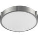 Floyd LED 11 inch Brushed Nickel Flush Mount Ceiling Light