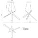 Lex LED 19.63 inch Urban Bronze Chandelier Ceiling Light