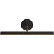 Slender 13 watt 18 inch Black Picture Light Wall Light