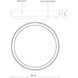Bailey LED 8.75 inch Gray Exterior Ceiling