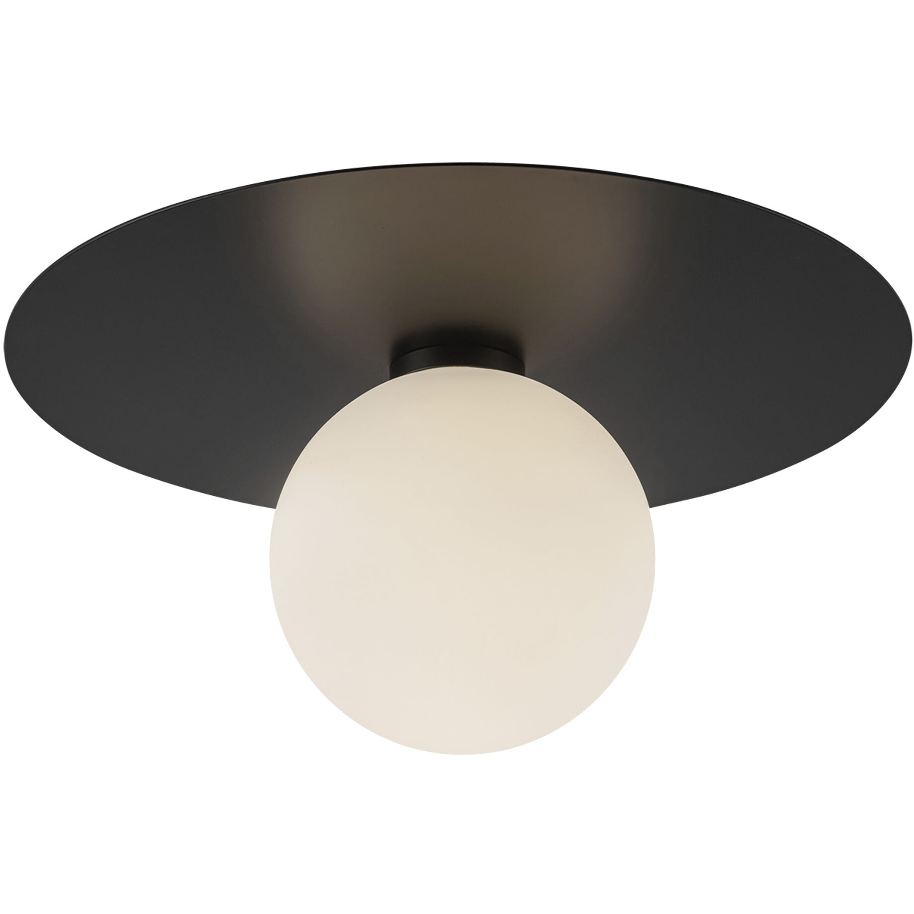 Elixir LED 14.13 inch Black Flush Mount Ceiling Light