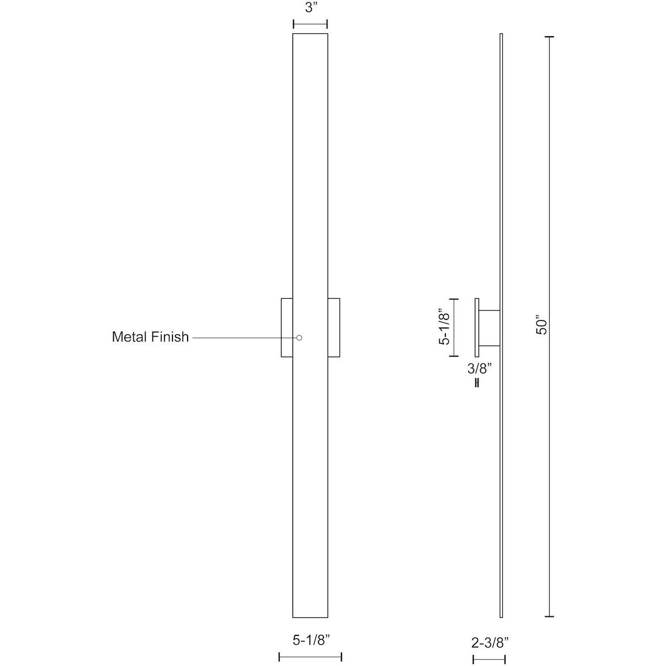 Vesta All-terior Wall Light in White