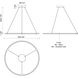 Bruni LED 40.38 inch Brushed Gold Pendant Ceiling Light