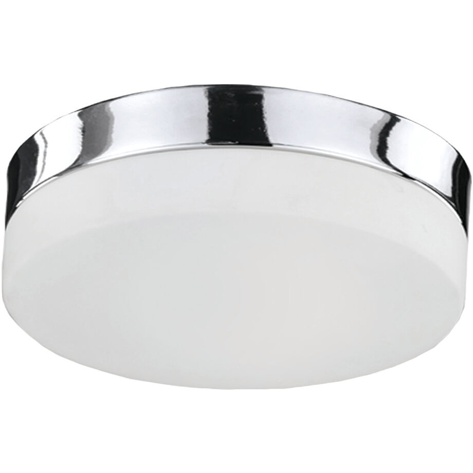 Lomita LED 11 inch Chrome Flush Mount Ceiling Light