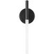 Jeanie 5.13 inch Matte Black ADA Wall Sconce Wall Light