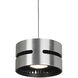 Oxford Pendant Ceiling Light in Brushed Nickel