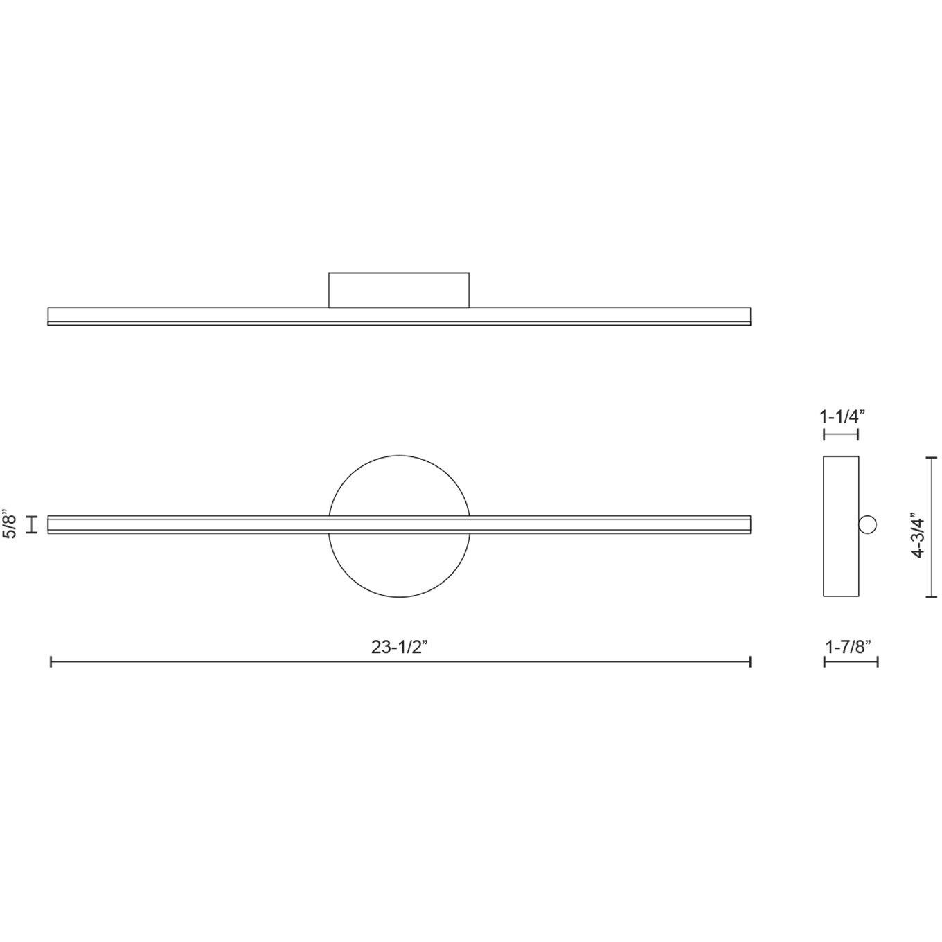 Chute Wall Sconce Wall Light in Black