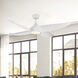 Coronado 55.63 inch Matte White Ceiling Fan