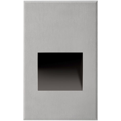 Sonic LED 5 inch Stainless Steel Exterior Wall/Step Light